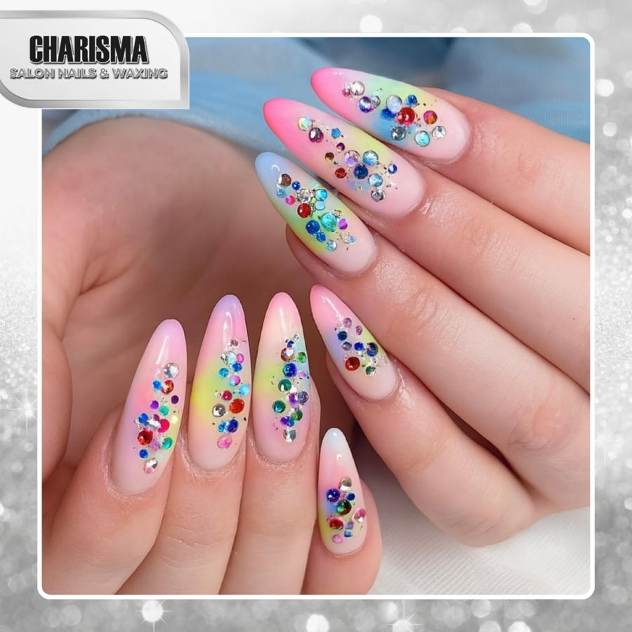 Nail design by Charisma Nails & Waxing